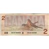 Image 2 : TWO DOLLAR BILL (CANADA) *1986*