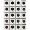 Image 1 : LOT OF 20 LARGE ONE CENT COINS (VARIOUS DATES) *1859-1919* (CANADA)