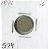 Image 1 : FIVE CENT COIN (CANADA) *1871*