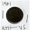 Image 1 : LARGE ONE CENT COIN (CANADA) *1901*