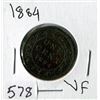 Image 1 : LARGE ONE CENT COIN (CANADA) *1884*