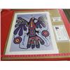 Image 1 : PRINT (BLUE THUNDERBIRD)  *107/950* (SIGNED BY NORVAL MORRISEAU) *20" X 24"* (COA)