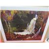 Image 3 : PRINT (WOODLAND WATERFALLS)  *229/777* (SIGNED BY TOM THOMPSON) *20" X 24"* (COA)