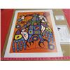 Image 1 : PRINT (MAN CHANGING INTO THUNDERBIRD) *76/950* (SIGNED BY NORVAL MORRISEAU) *COA* (20" X 24")