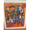 Image 3 : PRINT (MAN CHANGING INTO THUNDERBIRD) *76/950* (SIGNED BY NORVAL MORRISEAU) *COA* (20" X 24")