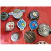 Image 1 : LOT OF 10 ASSORTED RADIATOR CAPS & GAS CAPS