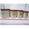 Image 1 : 4 PIECE CANISTER SET