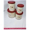 Image 3 : 4 PIECE CANISTER SET