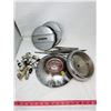 Image 4 : LOT OF ASSORTED ITEMS (PONTIAC HUBCAP, WIPER BLADES, SPARK PLUGS, NISSAN CAPS ETC…) *VINTAGE*