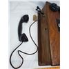 Image 3 : LONG BOX OAK TELEPHONE