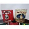 Image 3 : LOT OF 5 TOBACCO TINS