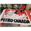 Image 1 : LOT OF PETRO CANADA PROMOTIONAL ITEMS (FLAGS, PATCHES, DECALS ETC…)