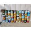 Image 1 : LOT OF 50 ASSORTED TOBACCO TINS