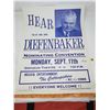 Image 1 : DIEFENBAKER POSTER (FEATURING THE COTTONPICKERS)
