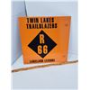 Image 3 : 2 SIDED TWIN LAKES TRAILBLAZER METAL SIGN