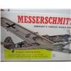 Image 8 : LOT OF 2 MODEL AIRPLANES (NOS) *BALSA* (P-51 MUSTANG, MESSERSCHMITT BF-109) *WING SPAN 27.75"* (SCAL