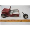Image 2 : LOT OF 3 TOY VEHICLES (TONKA) *2 X DIE CAST* (1 X PLASTIC) *JEEP BACK WHEELS ARE OFF*