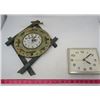 Image 1 : LOT OF 2 CLOCKS (FISH IS BATTERY OPERATED) *ART DECO IS PLUG IN*