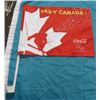 Image 2 : LOT OF 3 FLAGS (2 X CAR FLAGS) *PEACE SYMBOL 60" X 35"*