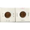 Image 2 : LOT OF 2-ONE CENT COINS (CANADA) *CENTENNIAL 1867-1967*