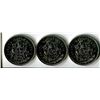 Image 1 : LOT OF 3 FIFTY CENT COINS (CANADA) *1984*