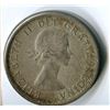 Image 2 : ONE DOLLAR COIN (CANADA) *1962* (SILVER)