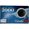 Image 1 : CANADIAN MILLENNIUM COIN (25 CENTS) *WITH COLLECTOR CARD* (ACHIEVEMENT)