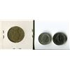 Image 2 : LOT OF 3 FOREIGN COINS (20 CENTIMES, 50 NENTA, 1/2 FRANC) *1964, 65, 67*