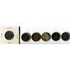 Image 1 : LOT OF 6 -TWENTY FIVE CENT COINS (CANADA) *3 X 1973, 1964, 1968, 1979*