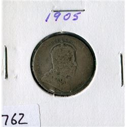 25 CENT COIN (CANADA) *1905*