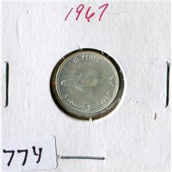 10 CENT COIN (CANADA) *1967*