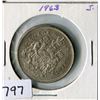 Image 1 : FIFTY CENT COIN (CANADA) *1963*