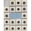 Image 2 : LOT OF 17- FIVE CENT COINS (CANADA) *ASSORTED DATES 1933 TO 1981* (HAS 1943 AND 1944 VICTORY INCLUDE