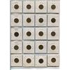 Image 2 : LOT OF 20-ONE CENT COINS (USA) *VARIOUS DATES BETWEEN 1917-1974*