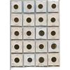 Image 1 : LOT OF 20-ONE CENT COINS (USA) *VARIOUS DATES BETWEEN 1927-1968*