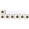 Image 2 : LOT OF 7-TWENTY FIVE CENT COINS (USA) *1965, 66, 68, 69, 72, 80, 81*