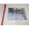 Image 2 : PRINT (GLEN SCRIMSHAW) *VICKI'S HAVEN* (SIGNED) *202/350* (16.75" X 13.75")