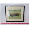 Image 1 : PRINT (R.C.M.P. MUSICAL RIDE) *FRAMED* (14.5" X 12.5")