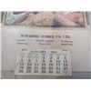 Image 4 : CALENDAR (VINTAGE) *1941* (MCDIARMID LUMBER CO. LTD.) *15" X 12"*