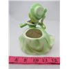 Image 4 : LOT OF 6 PIECES OF KITCHENWARE (TEA CUP AND SAUCER, GIRL VASE, ETC) *SOME ROYAL ALBERT*