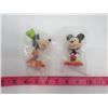 Image 2 : LOT OF 7 DISNEY ITEMS (MICKEY MOUSE) *1 X GLASS*