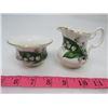 Image 2 : LOT OF MISC COLLECTABLES (2 X CREAM AND SUGAR SETS, 3 X VARIOUS CREAMERS, 1 X SUGAR BOWL, TEAPOT)
