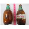 Image 3 : LOT OF OLD BOTTLES (2 FULL OF BEER)