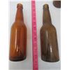 Image 7 : LOT OF OLD BOTTLES (2 FULL OF BEER)