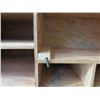 Image 4 : WOOD BOX (CANADIAN LABOUR CONGRESS) *LOCKABLE* ("SECRET" COMPARTMENT) *23.5" X 14" X 8"*
