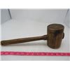 Image 2 : WOOD MALLET AND MEAT TENDERIZER