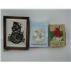Image 1 : MINIATURE LOT (MINIATURE CLOCK-NO KEY-GERMANY) *ORIGINAL PETER RABBIT BOOKS* (AUTOMATIC NEEDLE THREA