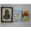 Image 2 : MINIATURE LOT (MINIATURE CLOCK-NO KEY-GERMANY) *ORIGINAL PETER RABBIT BOOKS* (AUTOMATIC NEEDLE THREA