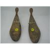 Image 1 : LOT OF 2 WOODEN SHOE JIGS (VINTAGE)