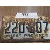 Image 6 : LOT OF 9 ASSORTED LICENCE PLATES